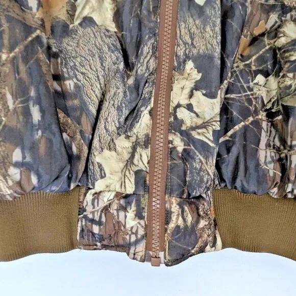 Vtg Columbia Mossy Oak Breakup Reversible Camo Jacket Men’s M 1995 Hunting Coat - Picture 13 of 14